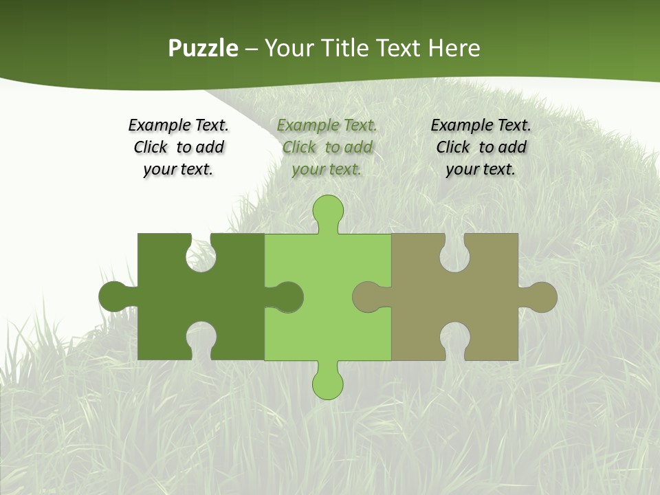 Glass Object Vision PowerPoint Template