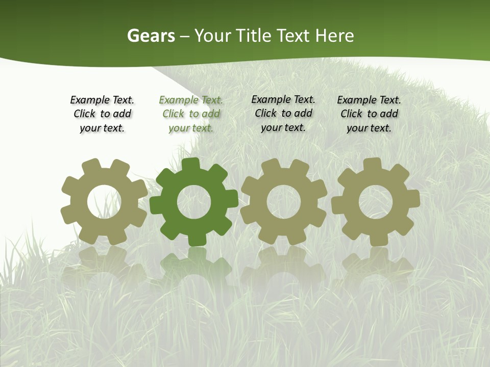 Glass Object Vision PowerPoint Template