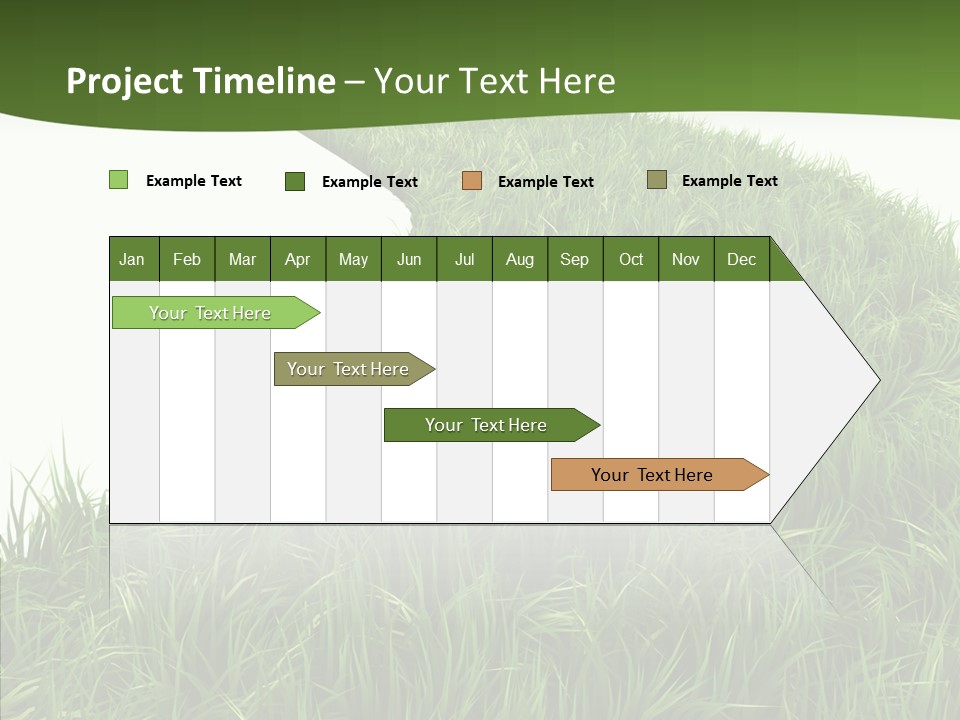 Glass Object Vision PowerPoint Template