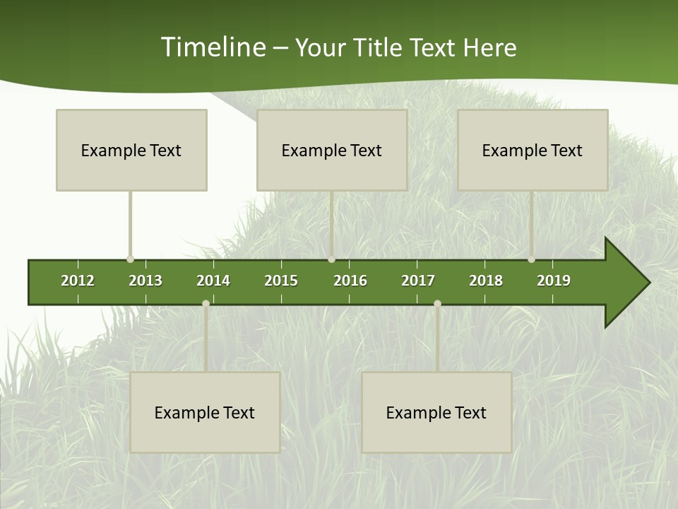 Glass Object Vision PowerPoint Template