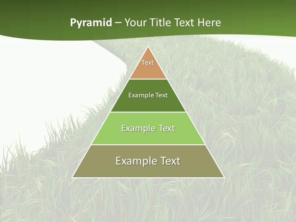 Glass Object Vision PowerPoint Template