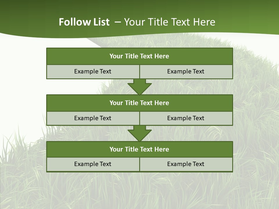 Glass Object Vision PowerPoint Template