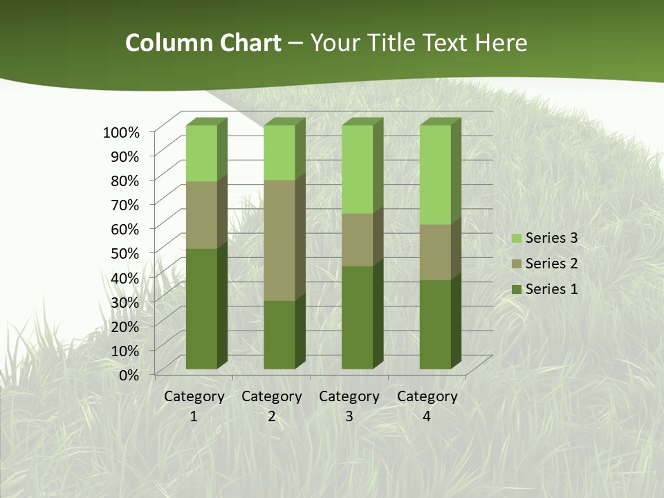 Glass Object Vision PowerPoint Template