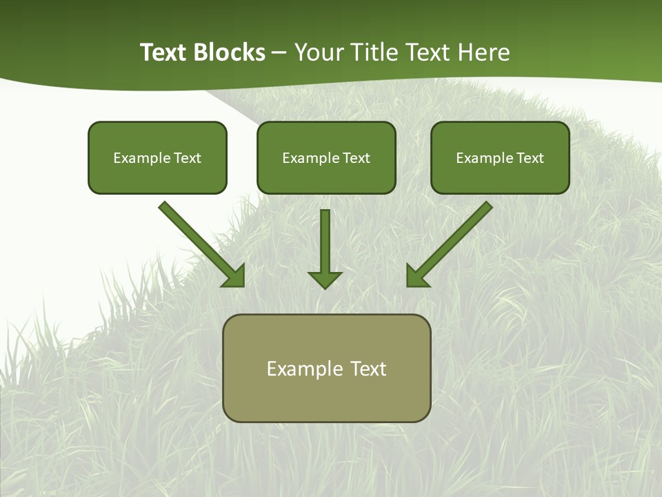 Glass Object Vision PowerPoint Template