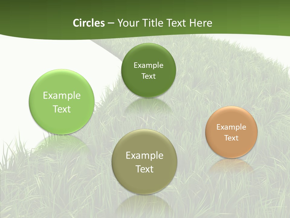 Glass Object Vision PowerPoint Template