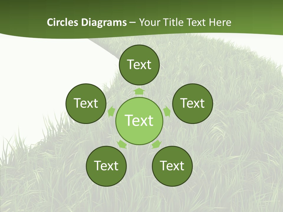 Glass Object Vision PowerPoint Template