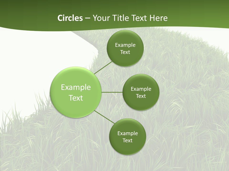 Glass Object Vision PowerPoint Template