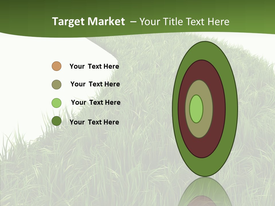 Glass Object Vision PowerPoint Template