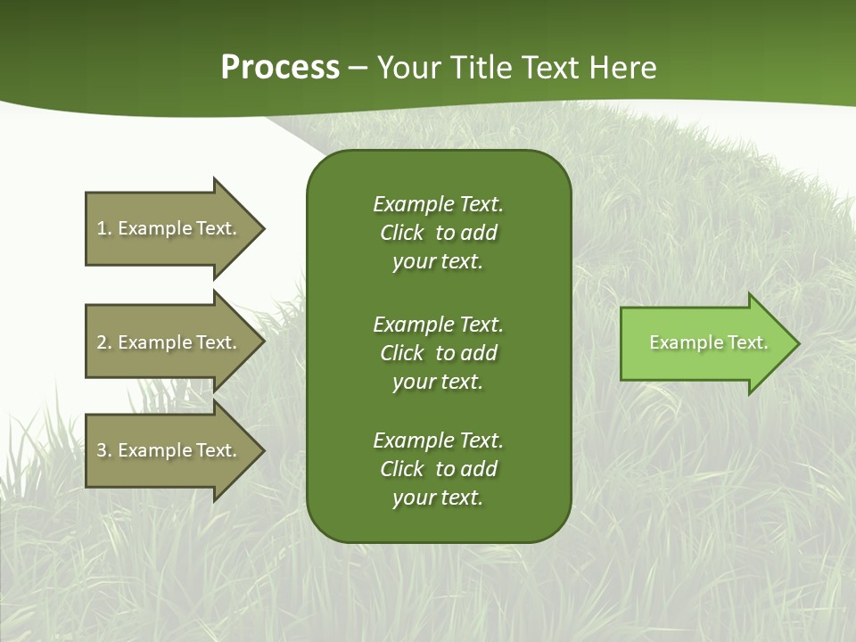 Glass Object Vision PowerPoint Template