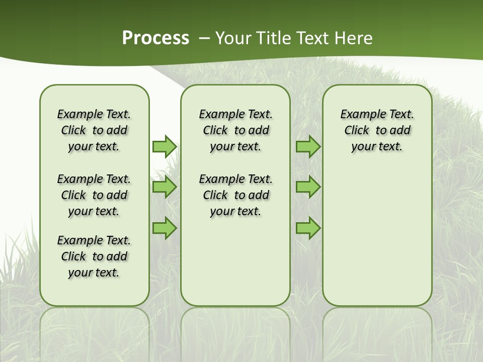 Glass Object Vision PowerPoint Template