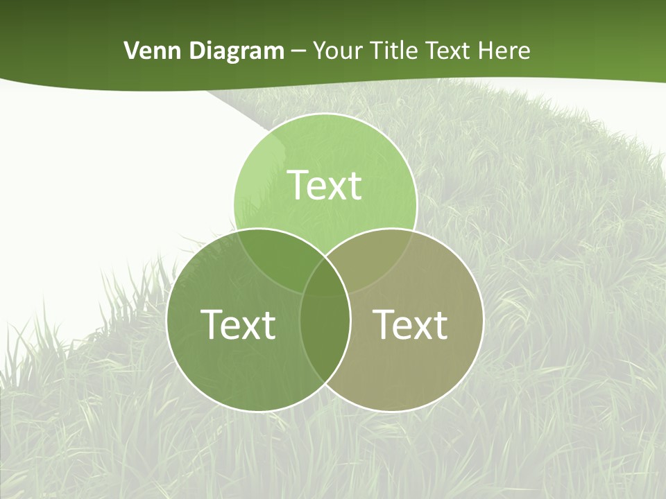 Glass Object Vision PowerPoint Template