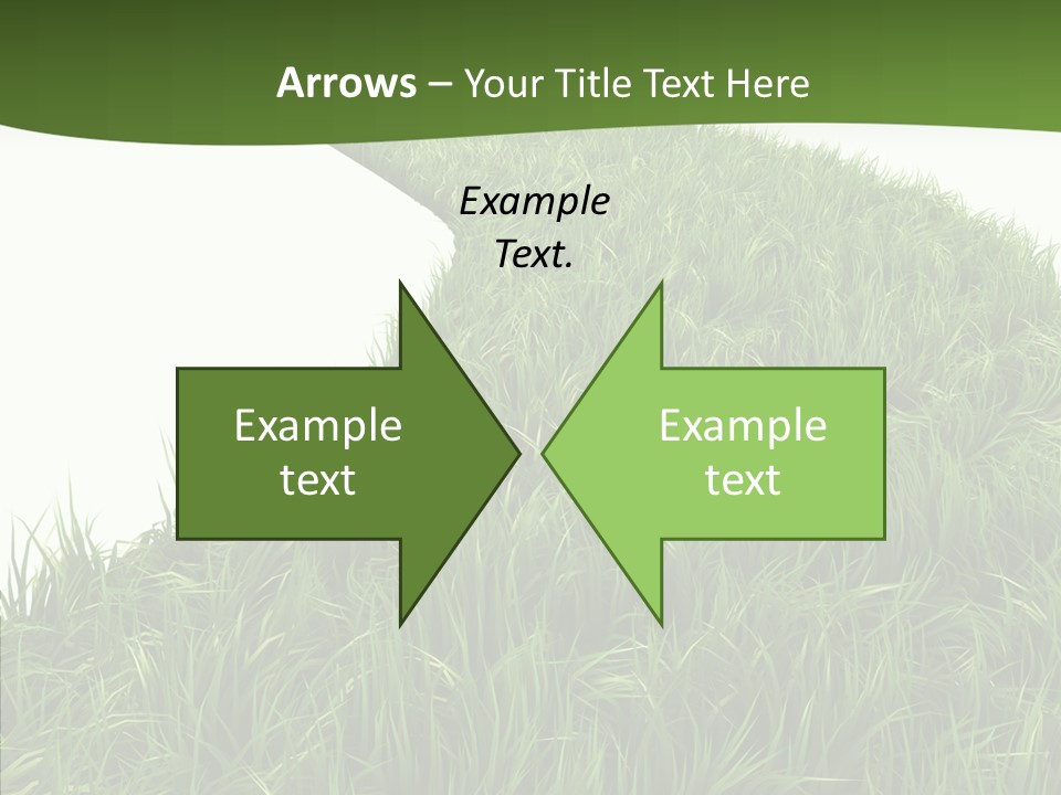 Glass Object Vision PowerPoint Template
