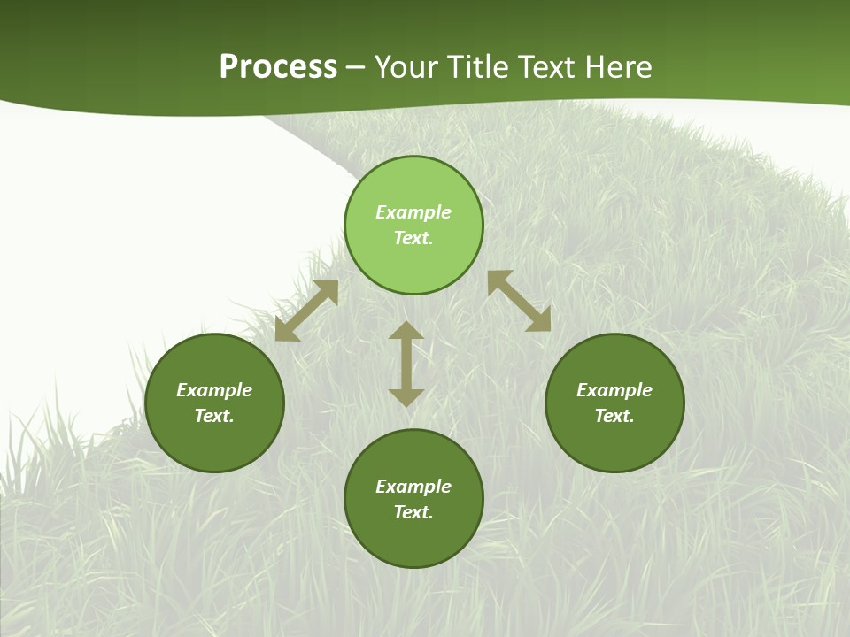 Glass Object Vision PowerPoint Template