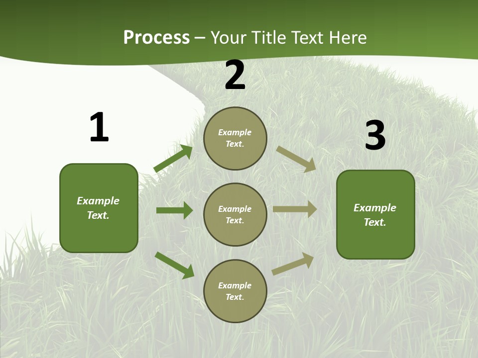 Glass Object Vision PowerPoint Template
