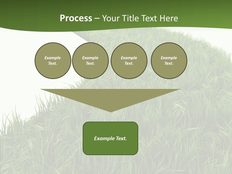 Glass Object Vision PowerPoint Template