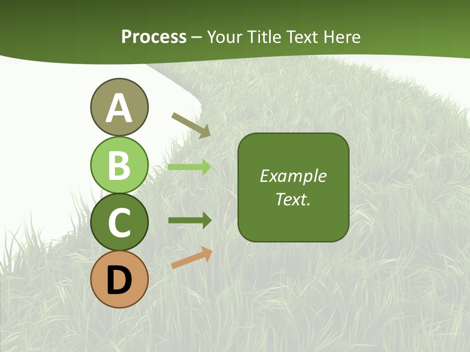 Glass Object Vision PowerPoint Template