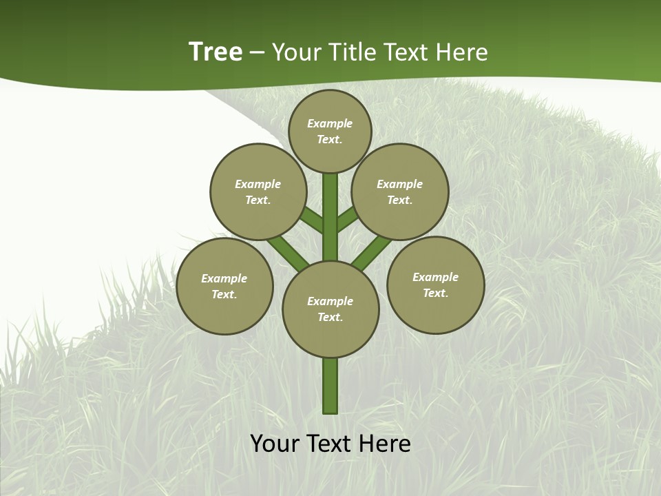 Glass Object Vision PowerPoint Template