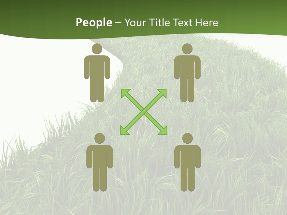 Glass Object Vision PowerPoint Template