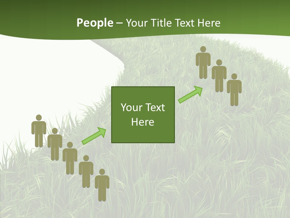 Glass Object Vision PowerPoint Template