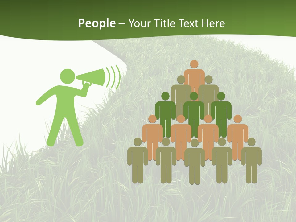 Glass Object Vision PowerPoint Template