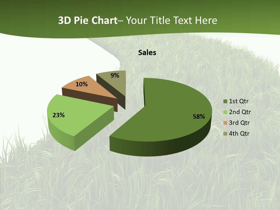 Glass Object Vision PowerPoint Template
