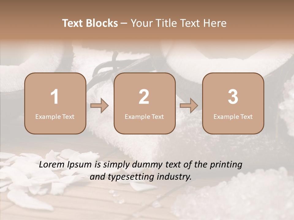 Wood Spa Shell PowerPoint Template