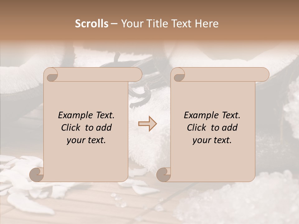 Wood Spa Shell PowerPoint Template