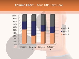 Trainning Biceps Side PowerPoint Template