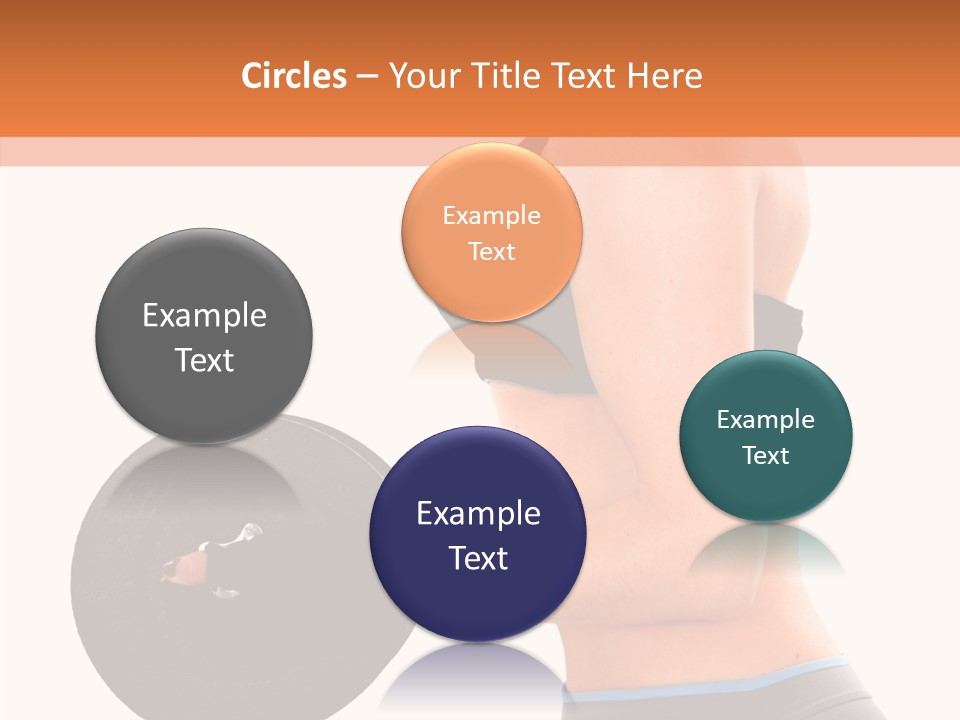 Trainning Biceps Side PowerPoint Template