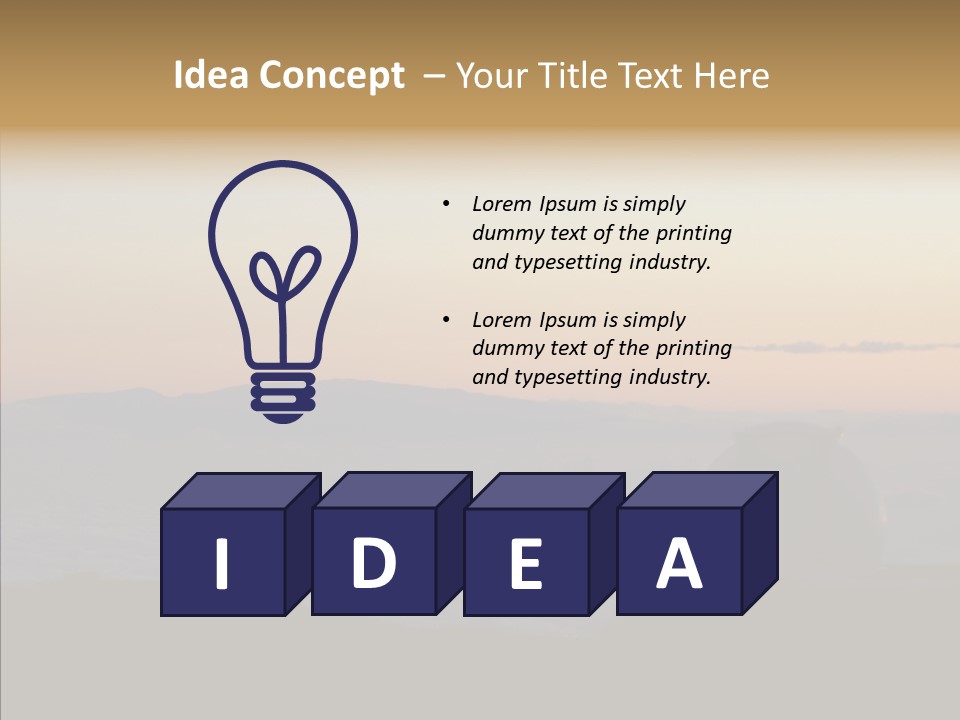 Mauna Observatory Hawaii PowerPoint Template