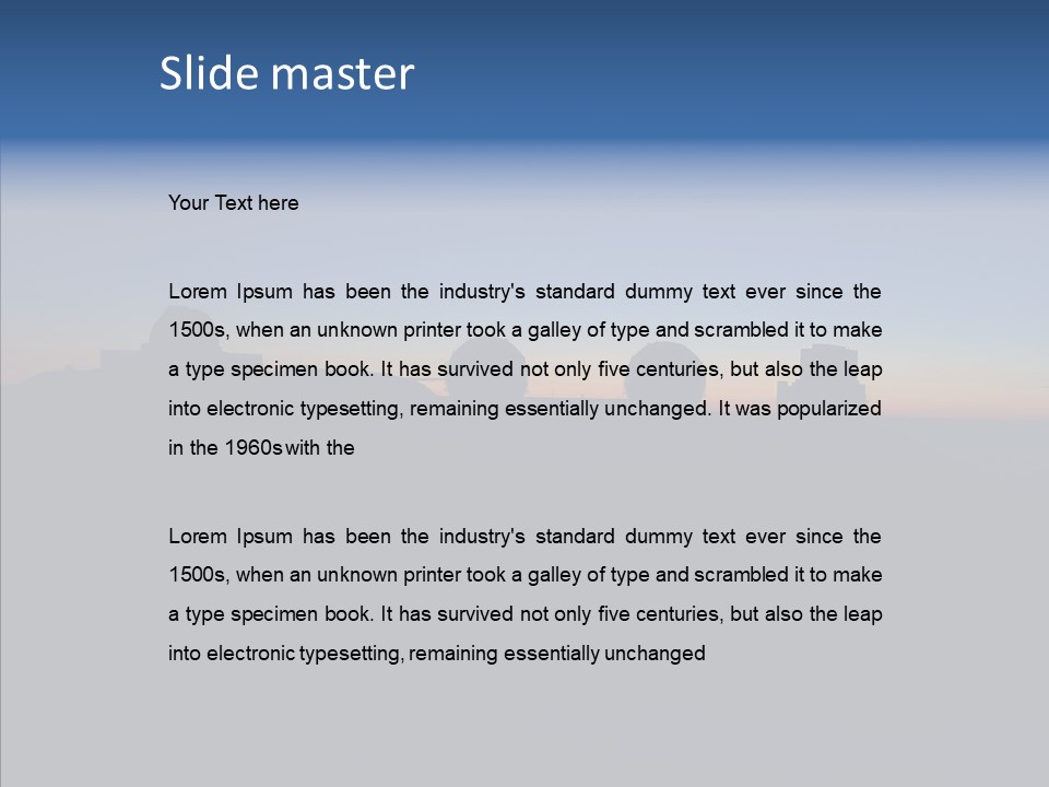 Mauna Maui Kea PowerPoint Template