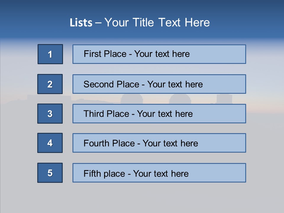 Mauna Maui Kea PowerPoint Template