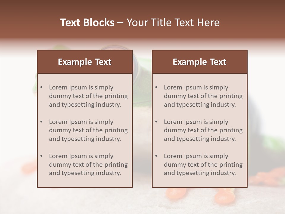Closeup Close Macro PowerPoint Template