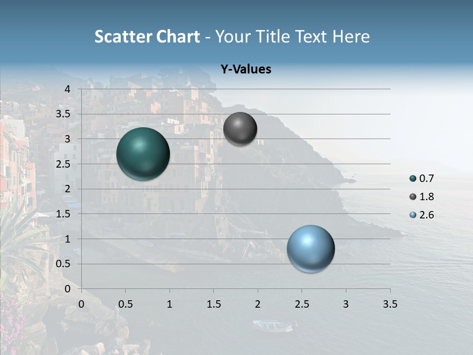 Europe Ship Water PowerPoint Template
