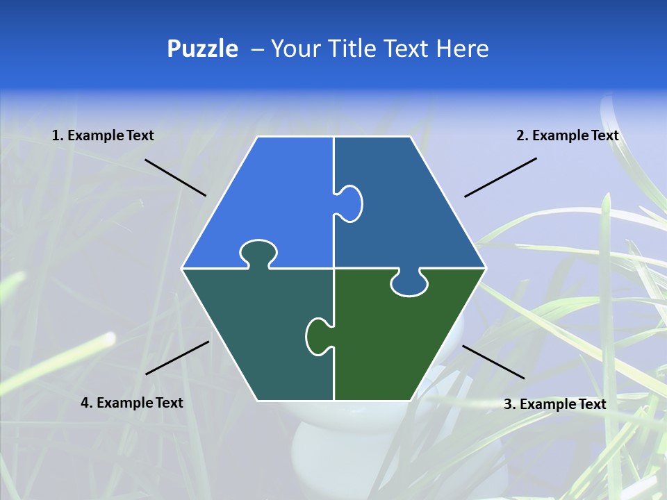 Sky Ecology Bulb PowerPoint Template
