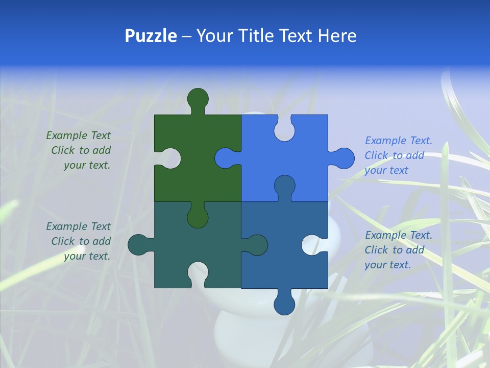 Sky Ecology Bulb PowerPoint Template