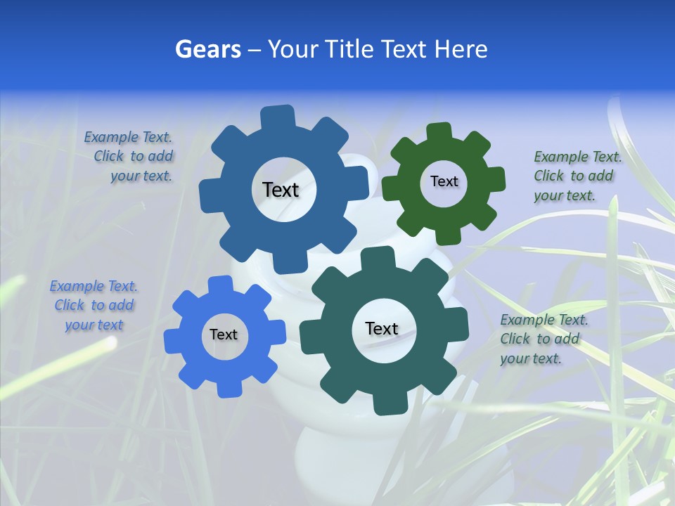 Sky Ecology Bulb PowerPoint Template