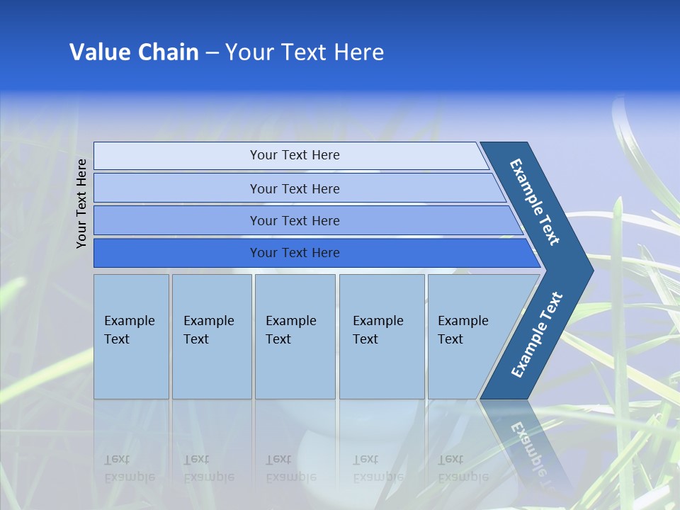 Sky Ecology Bulb PowerPoint Template