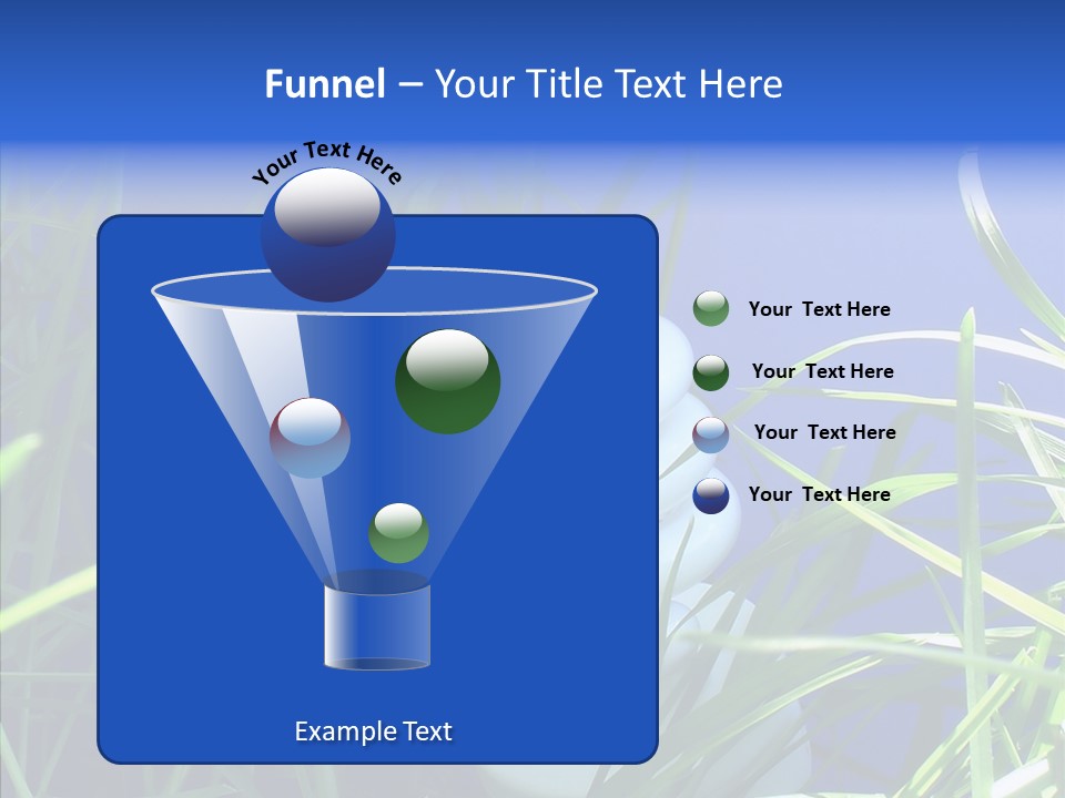 Sky Ecology Bulb PowerPoint Template
