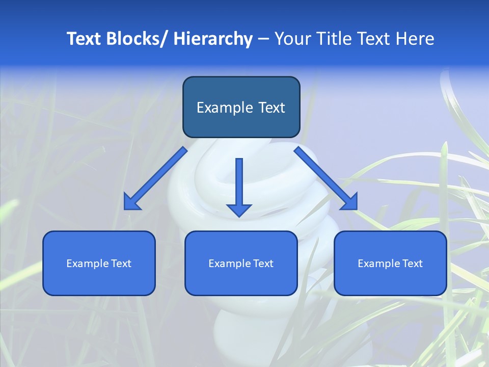 Sky Ecology Bulb PowerPoint Template