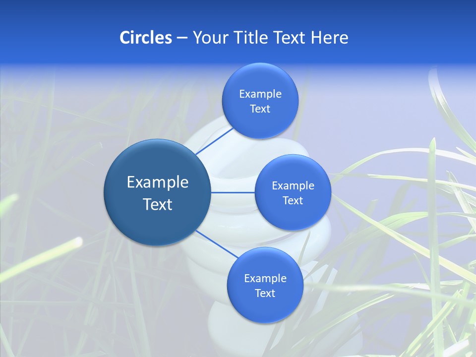 Sky Ecology Bulb PowerPoint Template