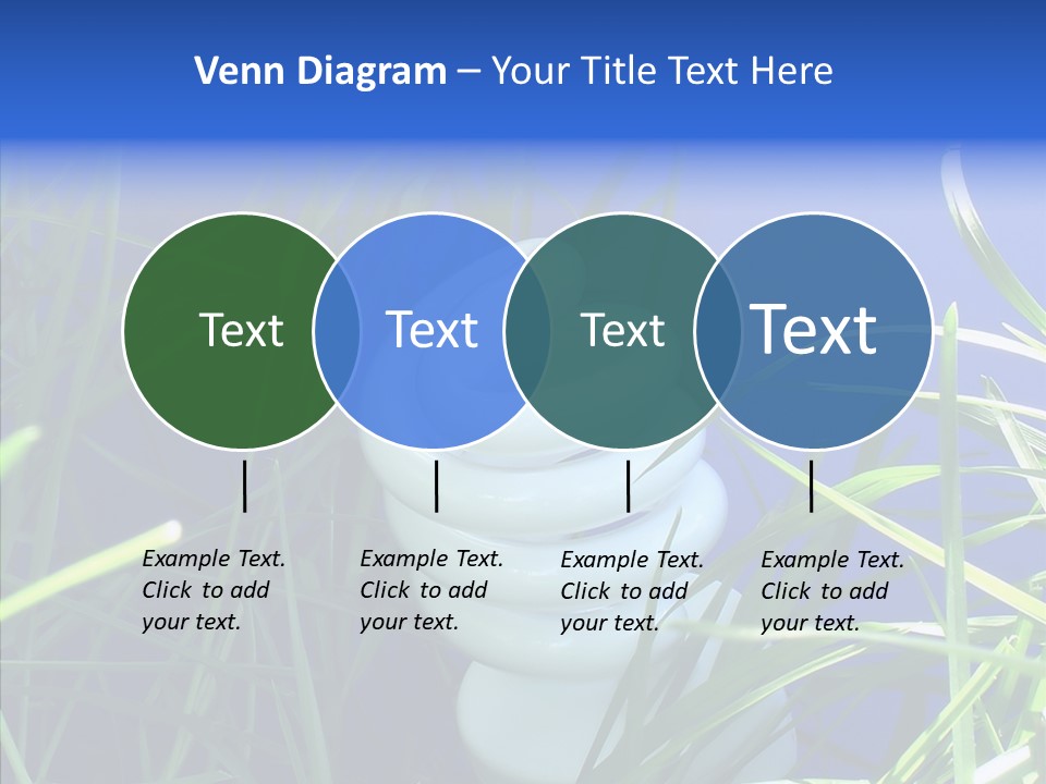 Sky Ecology Bulb PowerPoint Template