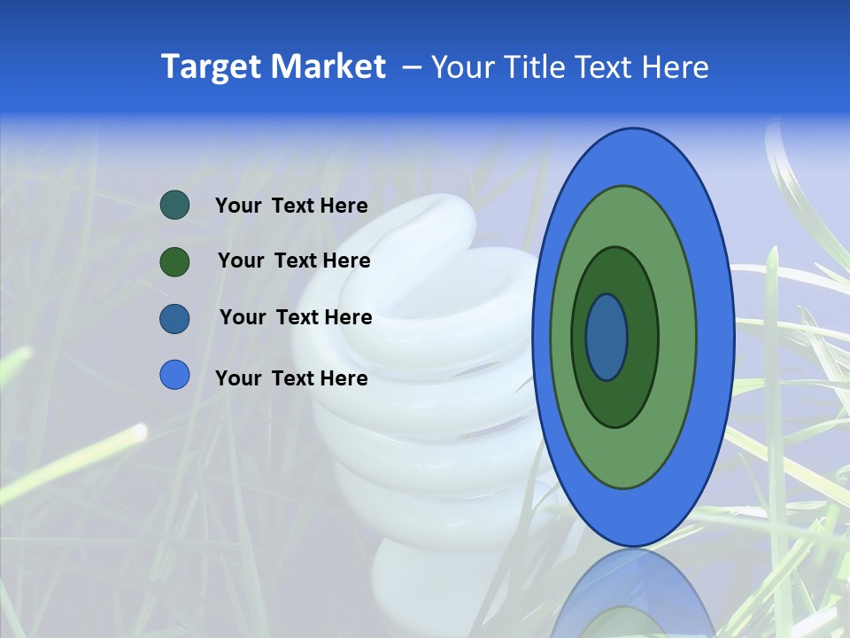 Sky Ecology Bulb PowerPoint Template