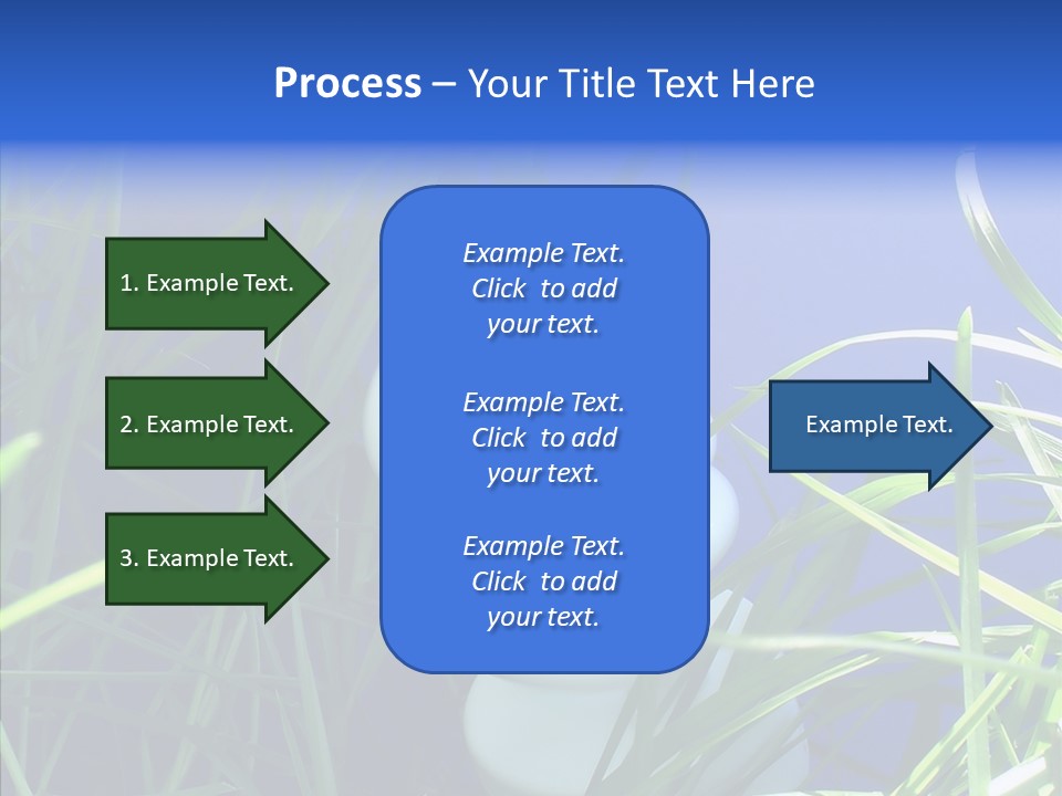 Sky Ecology Bulb PowerPoint Template
