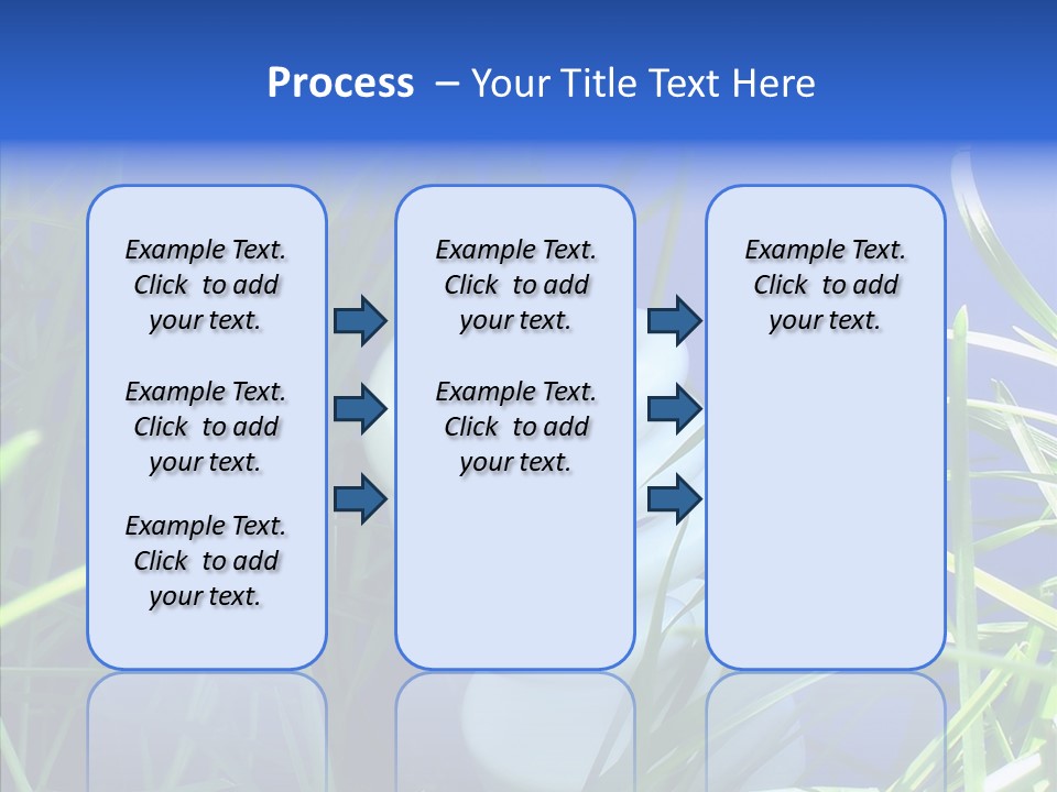 Sky Ecology Bulb PowerPoint Template