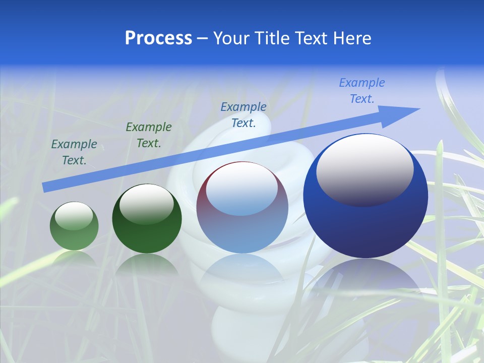 Sky Ecology Bulb PowerPoint Template