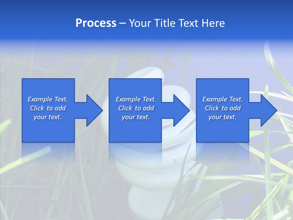 Sky Ecology Bulb PowerPoint Template