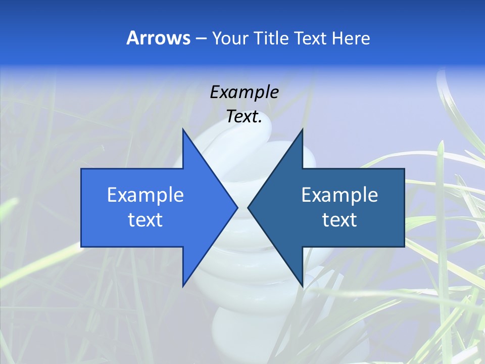 Sky Ecology Bulb PowerPoint Template