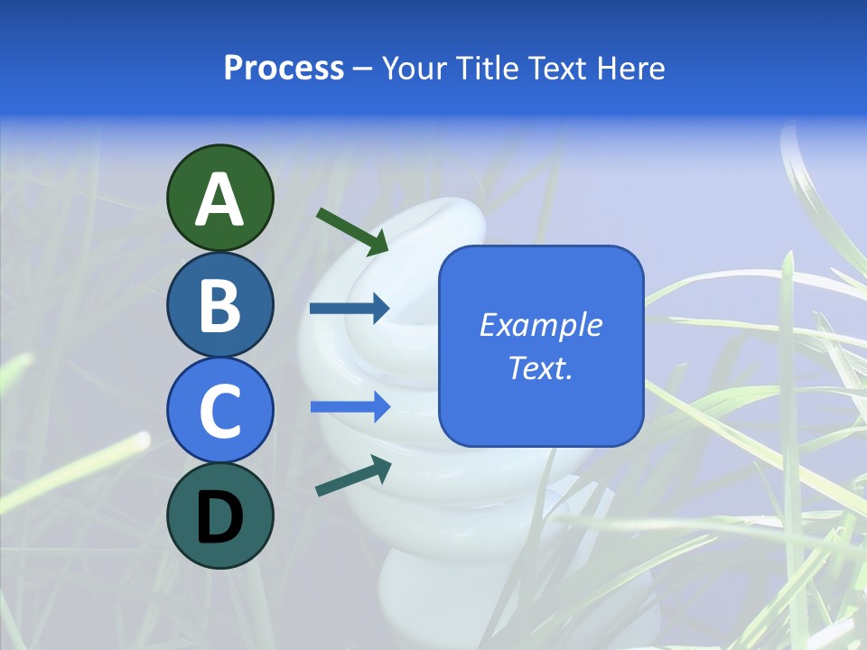 Sky Ecology Bulb PowerPoint Template