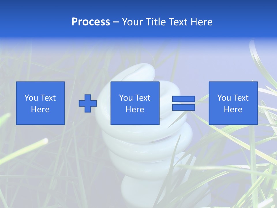Sky Ecology Bulb PowerPoint Template